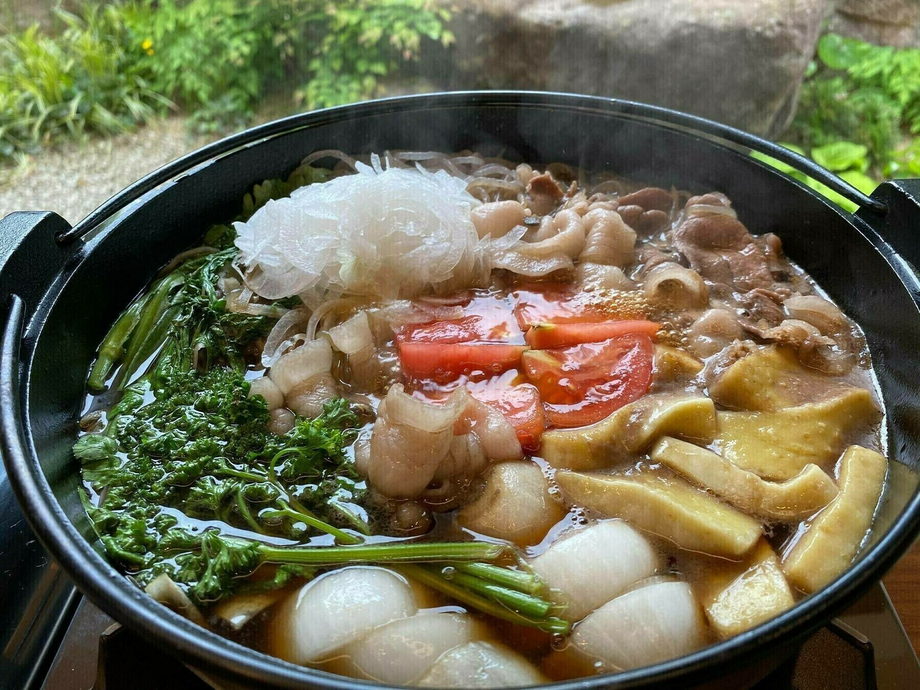 ※セットで選べる「信州プレミアム牛肉 夏のすき焼き（2人前）」