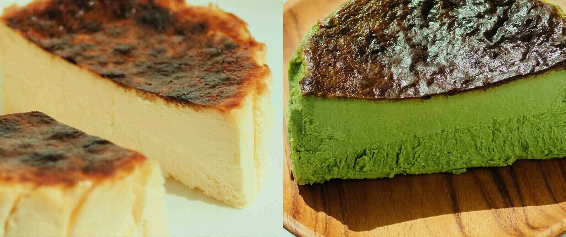 BLANCA BASQUE CHEESECAKE / BLANCA verde(ベルデ)抹茶のバスクチーズケーキ