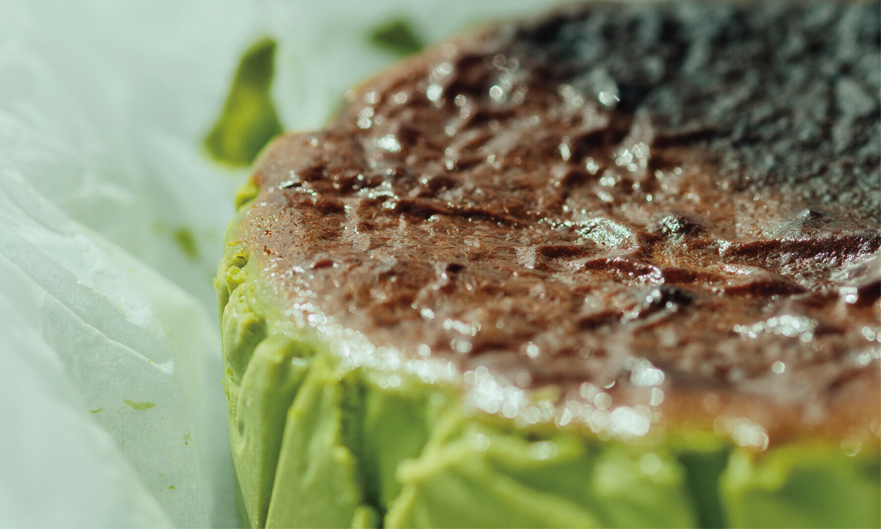 BLANCA verde(ベルデ)抹茶のバスクチーズケーキ